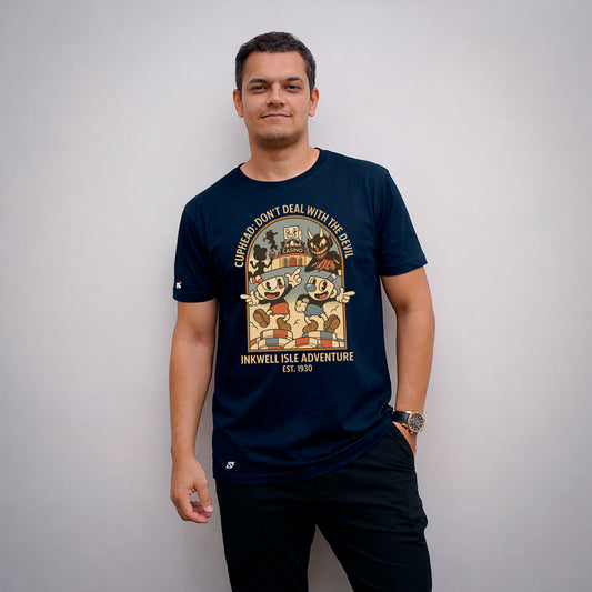 Camiseta SPL GAMES - Cuphead