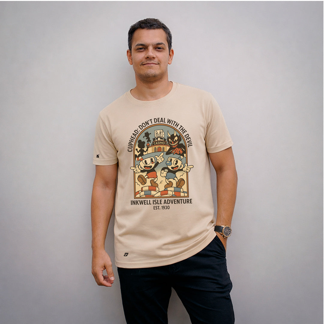 Camiseta SPL GAMES - Cuphead