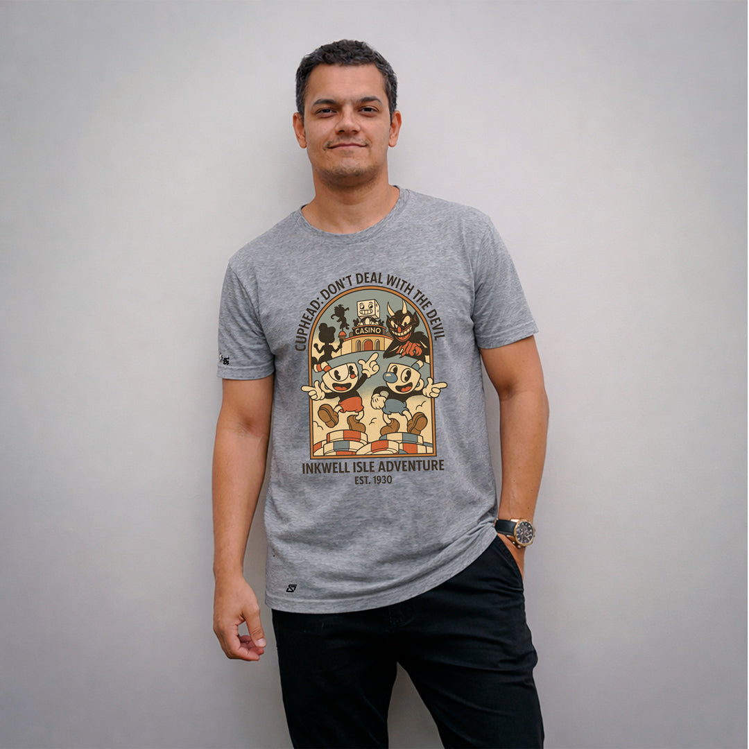 Camiseta SPL GAMES - Cuphead