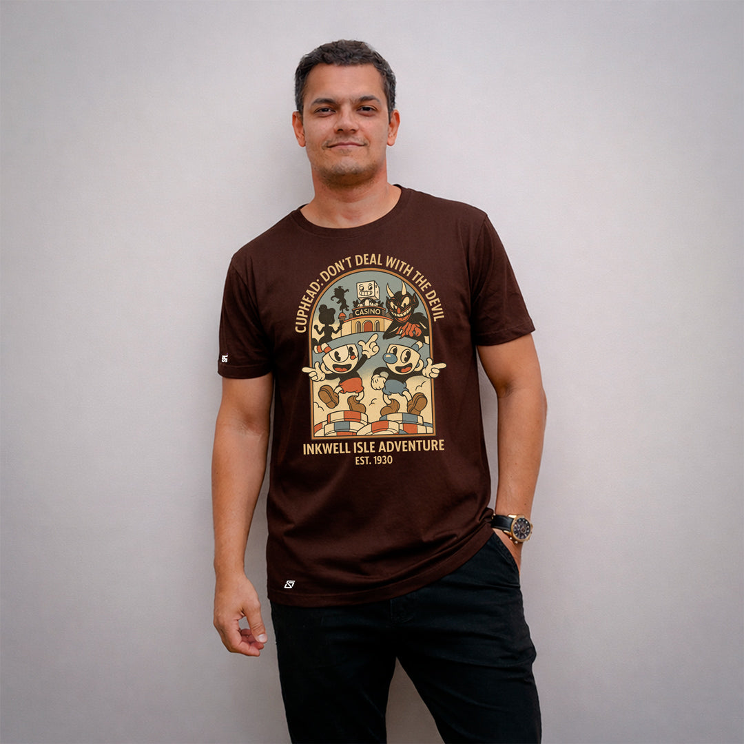 Camiseta SPL GAMES - Cuphead