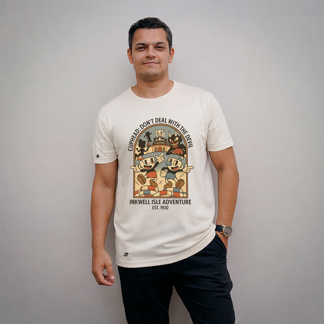 Camiseta SPL GAMES - Cuphead