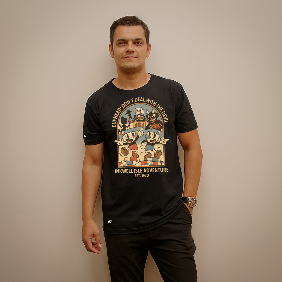 Camiseta SPL GAMES - Cuphead